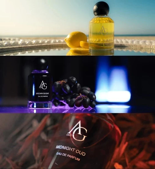 3 Perfumes - Midnight Oud | Brown Sugar | After The Sun