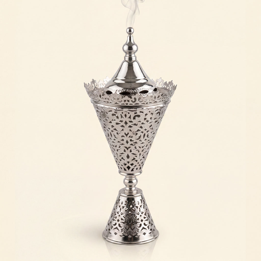 مبخرة عود فضية